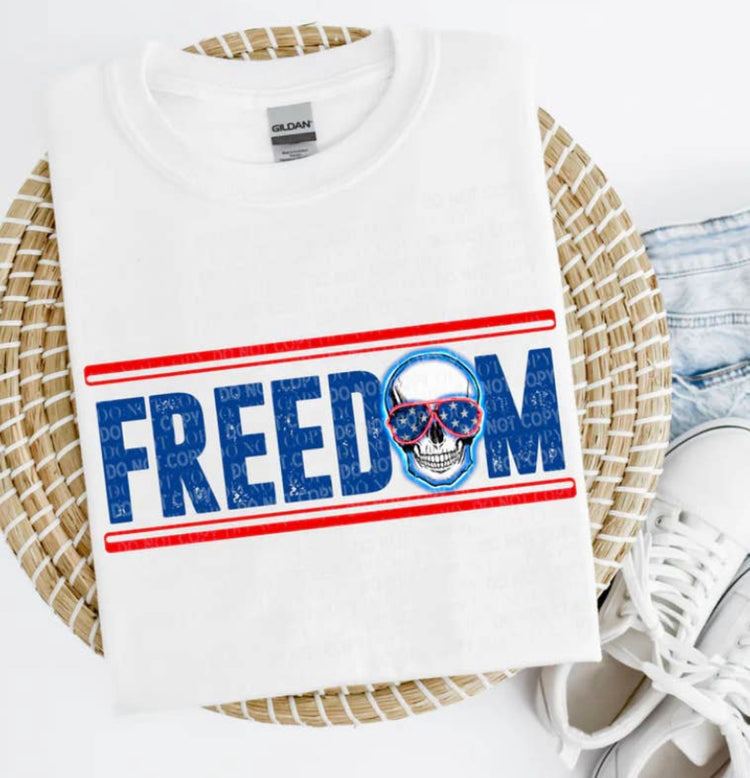 Freedom Skull Tee