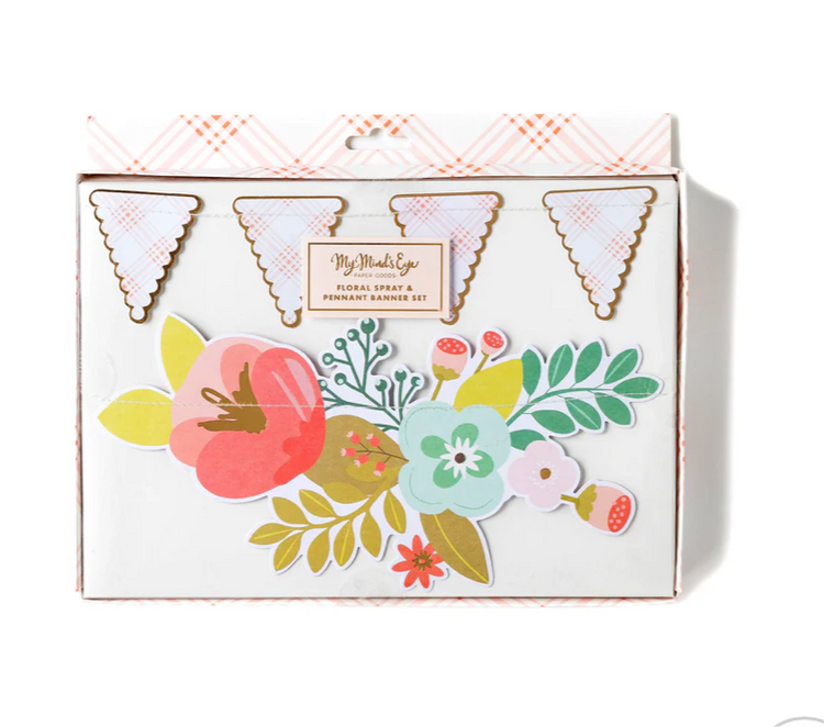Garden Party Pennant Banner