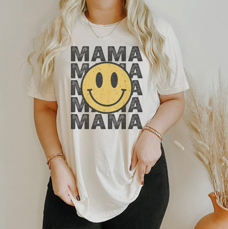 Retro Mama Stacked Tee